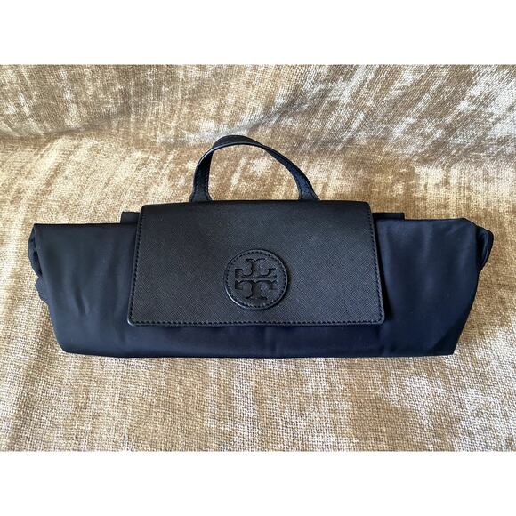 Tory Burch Ella Packable Nylon Backpack Black main image 7